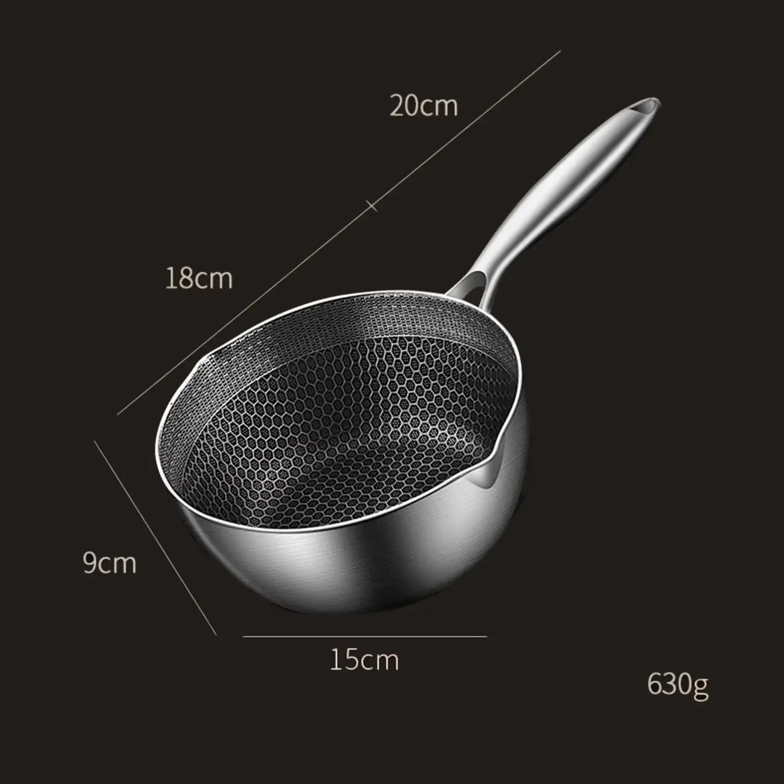 Danish Pancake Pan - Deep Fryer Pot Cookware Japanese Tempura