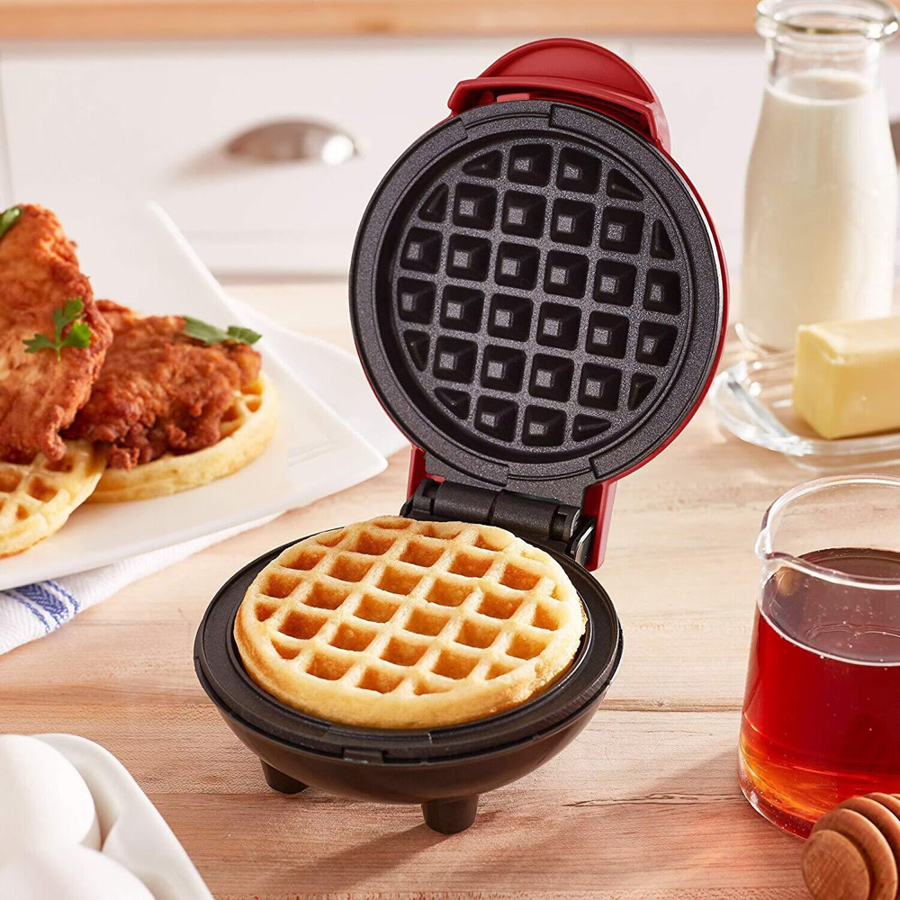 Mini Waffle Maker Bubble Egg C - đánh giá và giá Mini Pancake Griddle