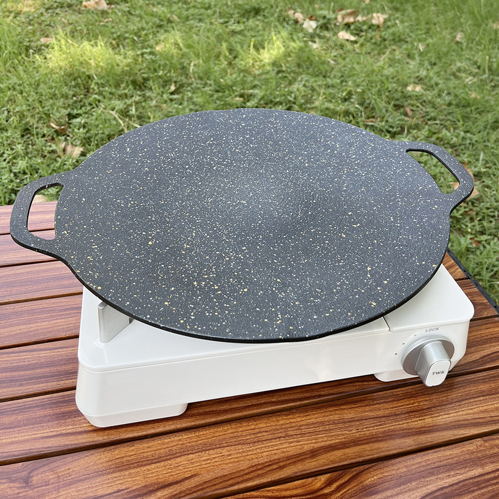 Grilling Pan Non-stick Oil Fry - đánh giá và giá Danish Pancake Pan