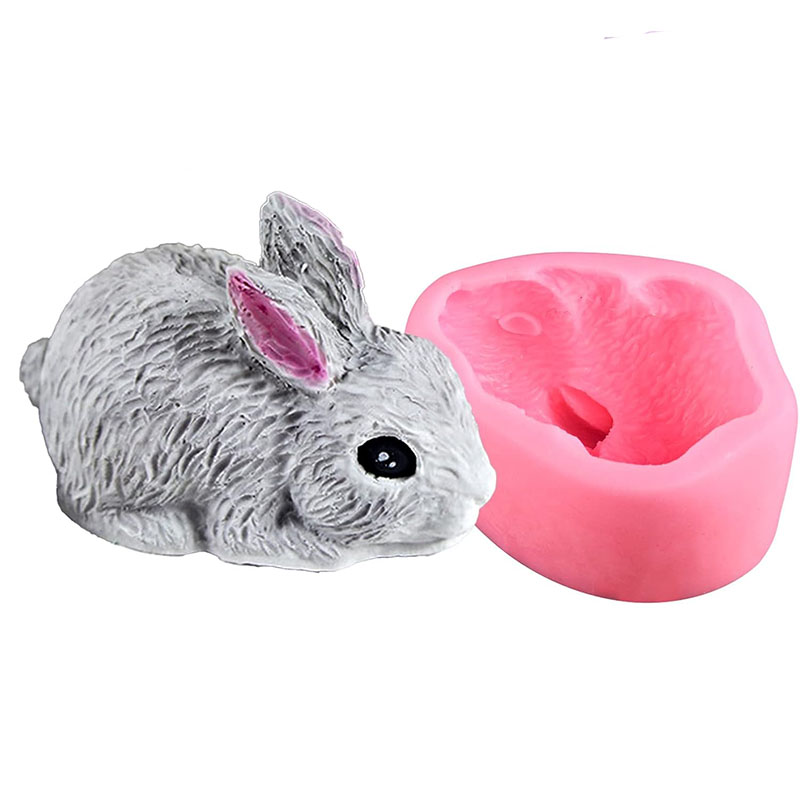 3D Rabbit Silicone Soap Mold E - đánh giá và giá Bunny Cake Mold
