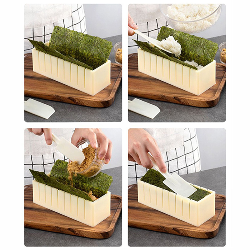 Make Sushi Machine Cutter Sush - đánh giá và giá Spring Roll Wrapper