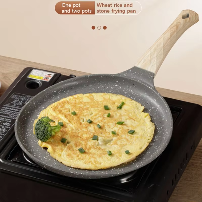 Maifan Stone Frying Pan Steak  - đánh giá và giá Danish Pancake Pan
