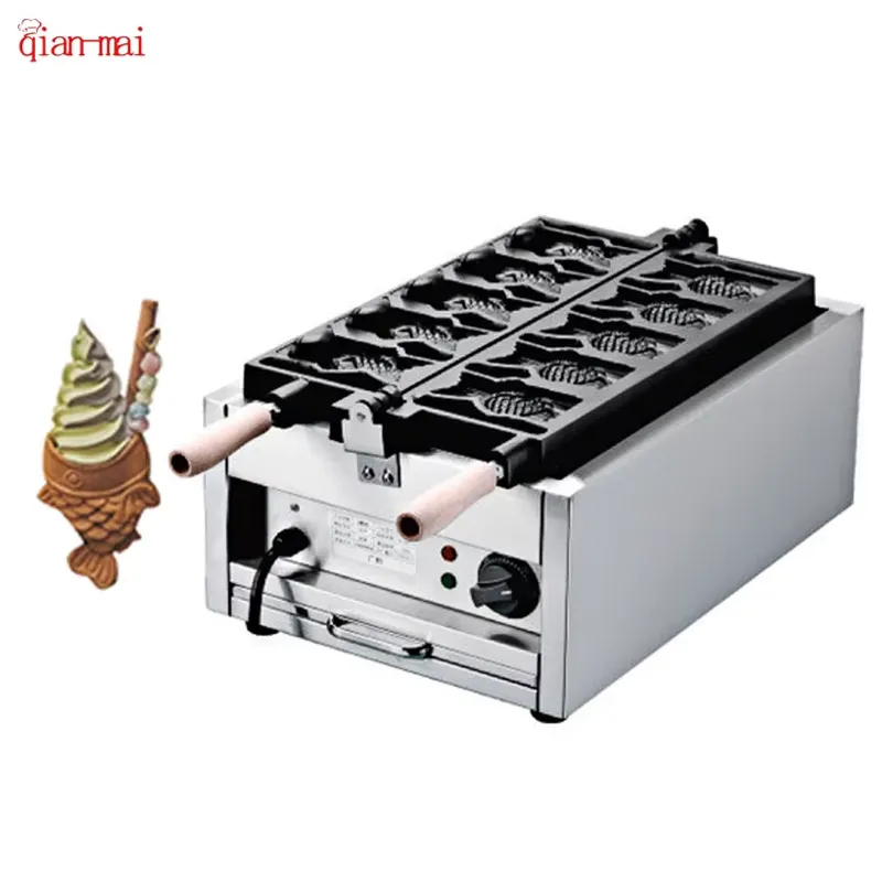 New Design Gas Electric 5 in 1 - đánh giá và giá Waffle Cone Maker