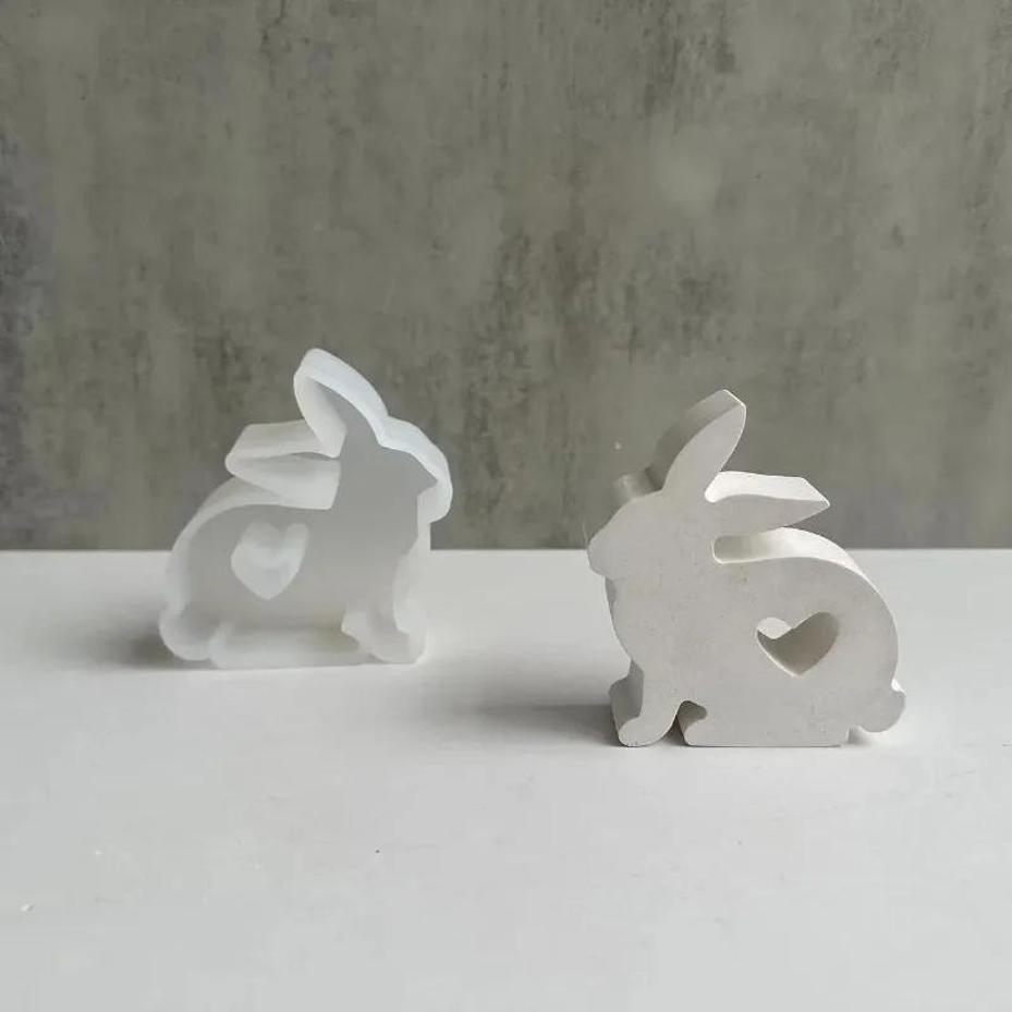 1Pcs Heart Shaped Bunny Silico - đánh giá và giá Bunny Cake Mold