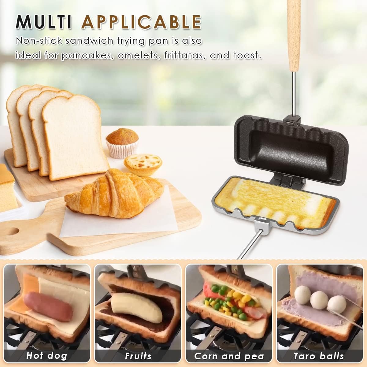Hot Dog Toaster, Bun And Hotdo - đánh giá và giá Hot Dog Press