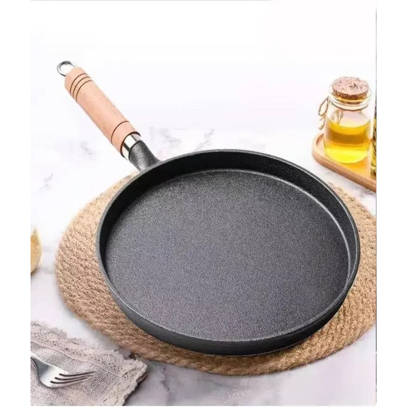 2026 Thick cast iron flat bott - đánh giá và giá Danish Pancake Pan