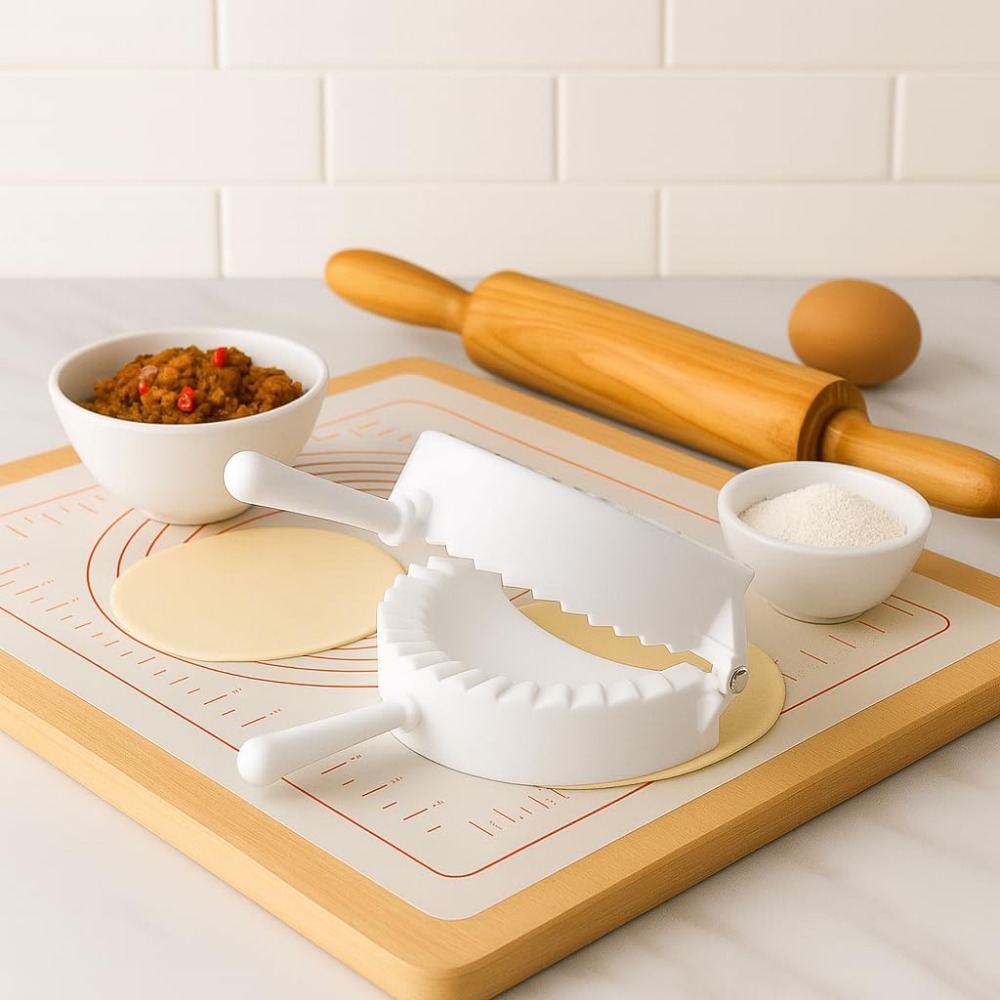 Extra Large 6 Inch Empanada Ma - đánh giá và giá Momo Mold Press