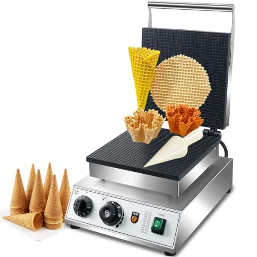Electric Ice Cream Cone MakerC - đánh giá và giá Waffle Cone Maker