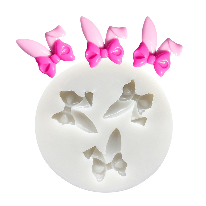 Easter Bunny Ears Silicone Sug - đánh giá và giá Bunny Cake Mold