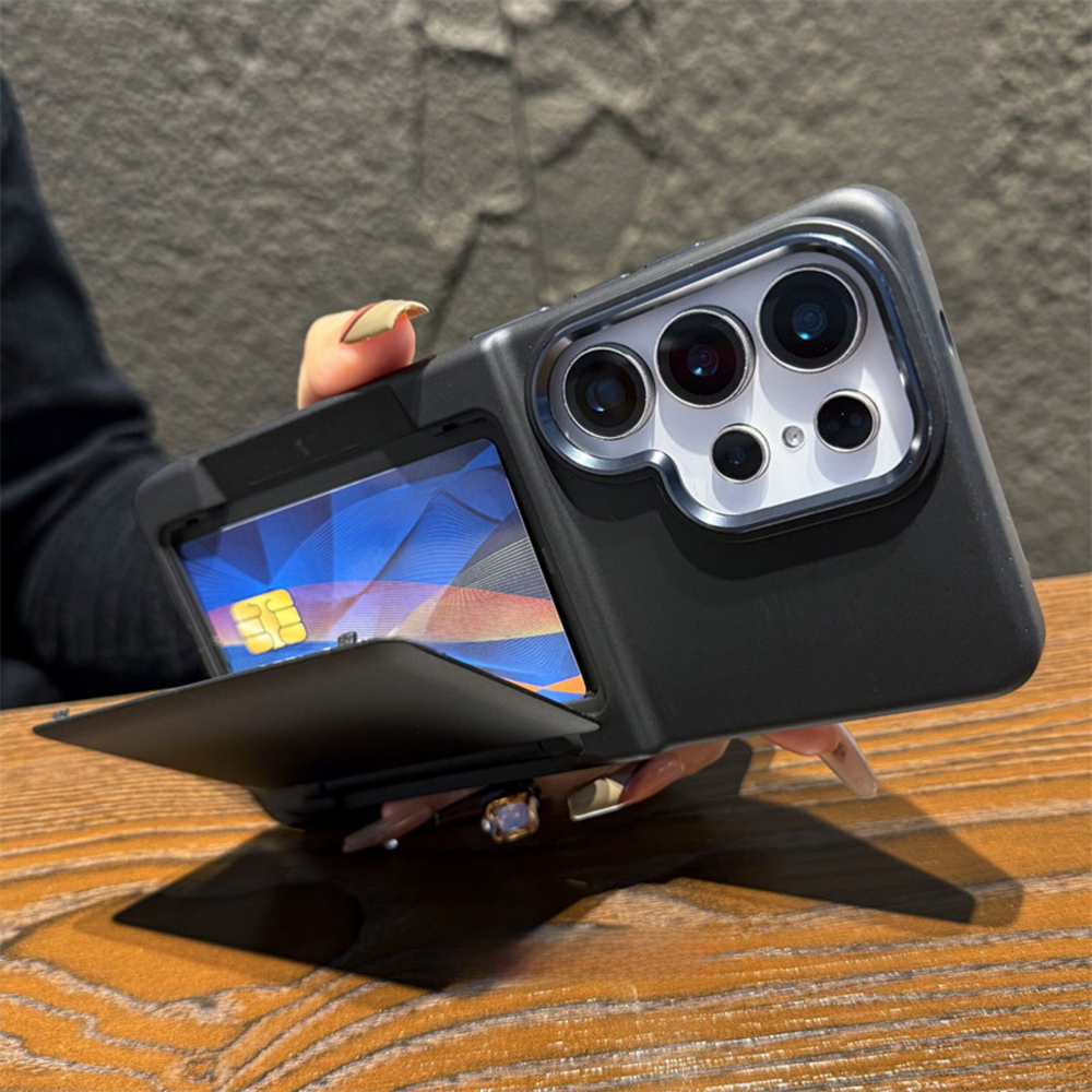 Luxury Flip Card Holder Wallet - đánh giá và giá Taco Stand Holder