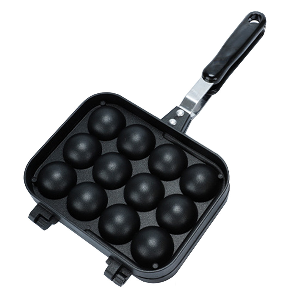 Household Egg Pan 12-Holes Non - đánh giá và giá Takoyaki Grill Plate