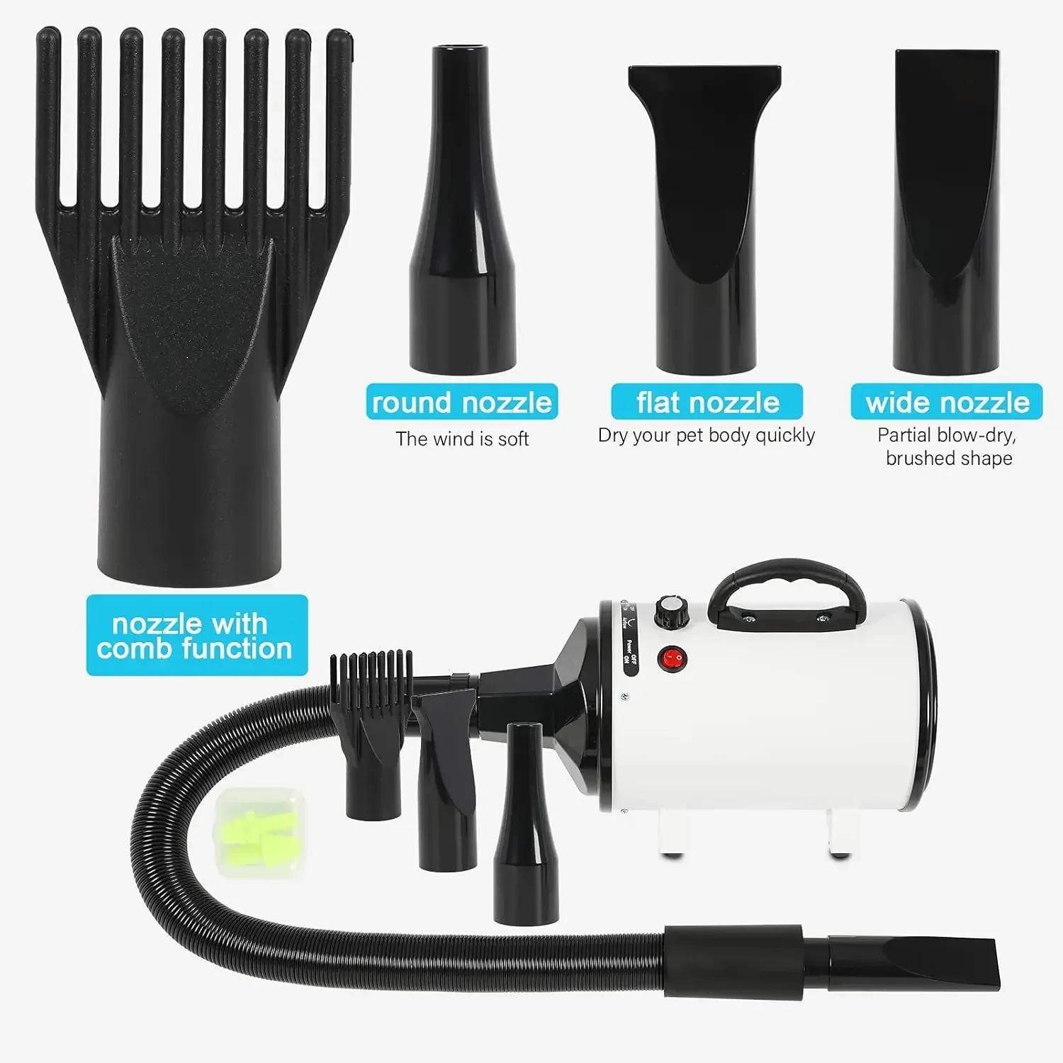 2800W Pet Hair Dryer for Dogs  - đánh giá và giá Hot Dog Press