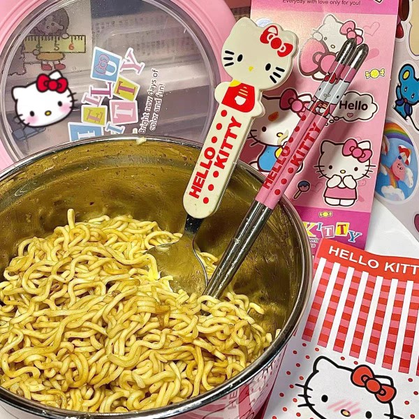 Cute Hello Kitty Stainless Ste - đánh giá và giá Dim Sum Basket