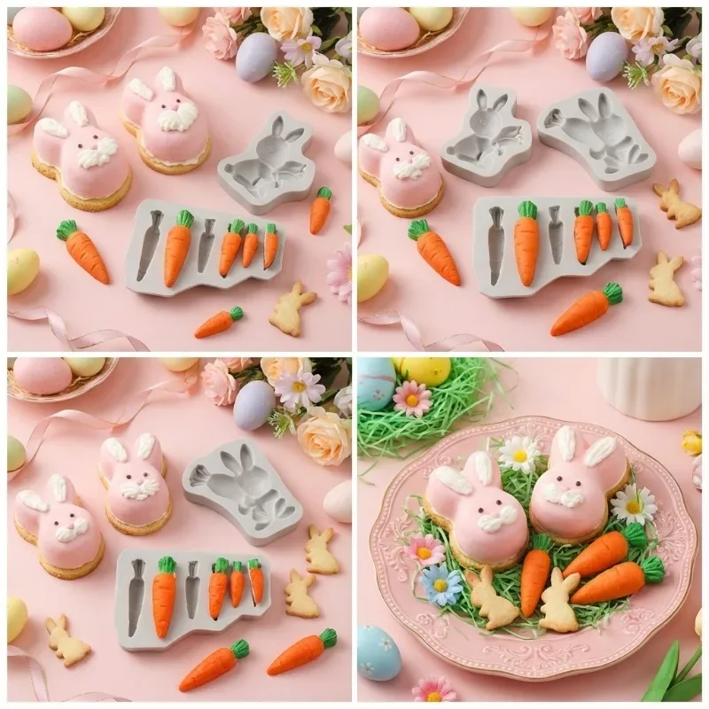Latest Models 3Pcs Easter Bunn - đánh giá và giá Bunny Cake Mold