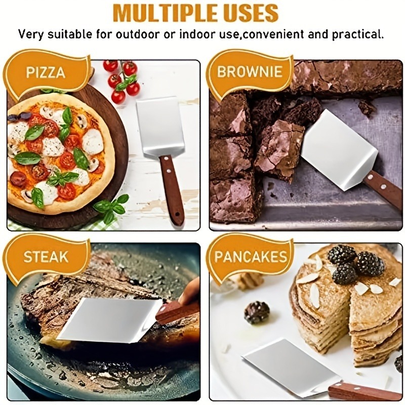 1pc, Brownie Spatula, Metal Br - đánh giá và giá Okonomiyaki Spatula